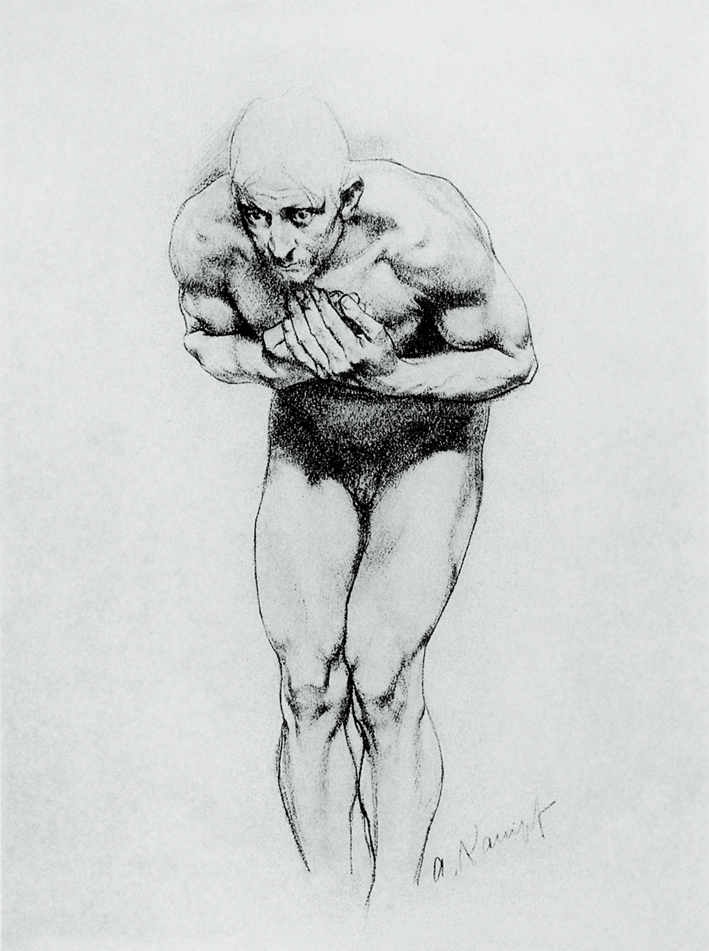  阿尔图尔·康波夫 Arthur kampf —— 身体前倾的男人